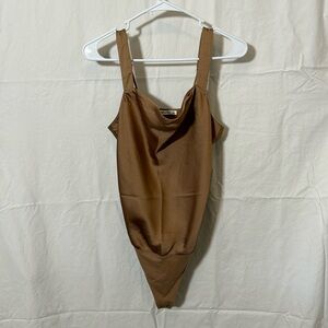 Classic Abercrombie Tan Bodysuit